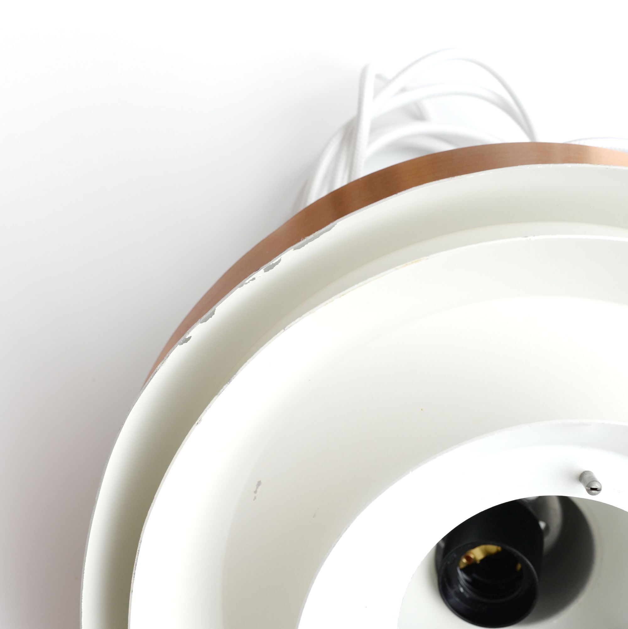 Lampe Trava en cuivre, design de C. Thore, Suède 1963
