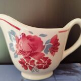 Half-porcelain sauce boat Badonviller