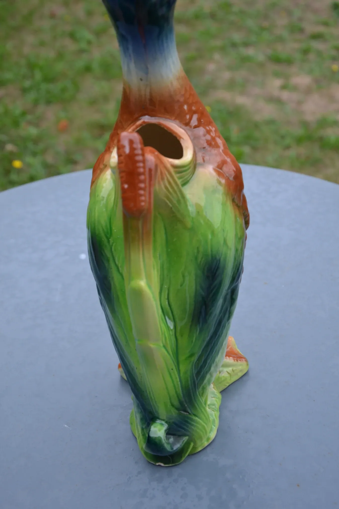 St Clément barbotine duck jug