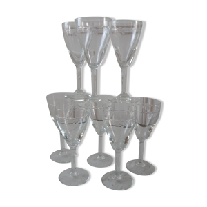 Ensemble de 8 verres