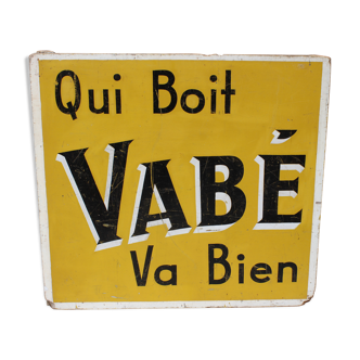 Former vabe advertising plate