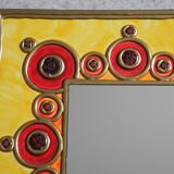 Lydie Eyraud resin mirror vintage decor French mirror design art