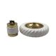 Tommaso Barbi, Smoking set white ashtray and table lighter, B Ceramiche, ca. 1970