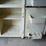 Three-door metal cabinet old CDS France