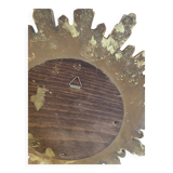 Vintage 1960s witch's eye sun mirror - 25 cm