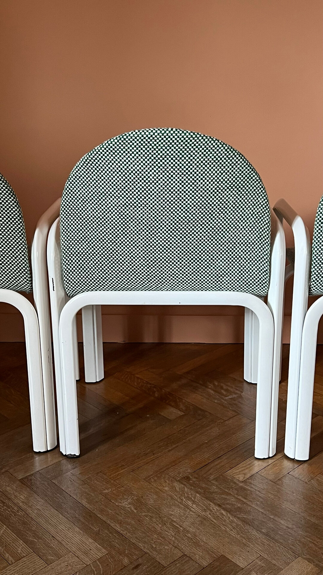 Gae Aulenti Orsay chair set Knoll 1970s