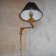 Pair of brass sconces