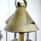 1-light brass lantern