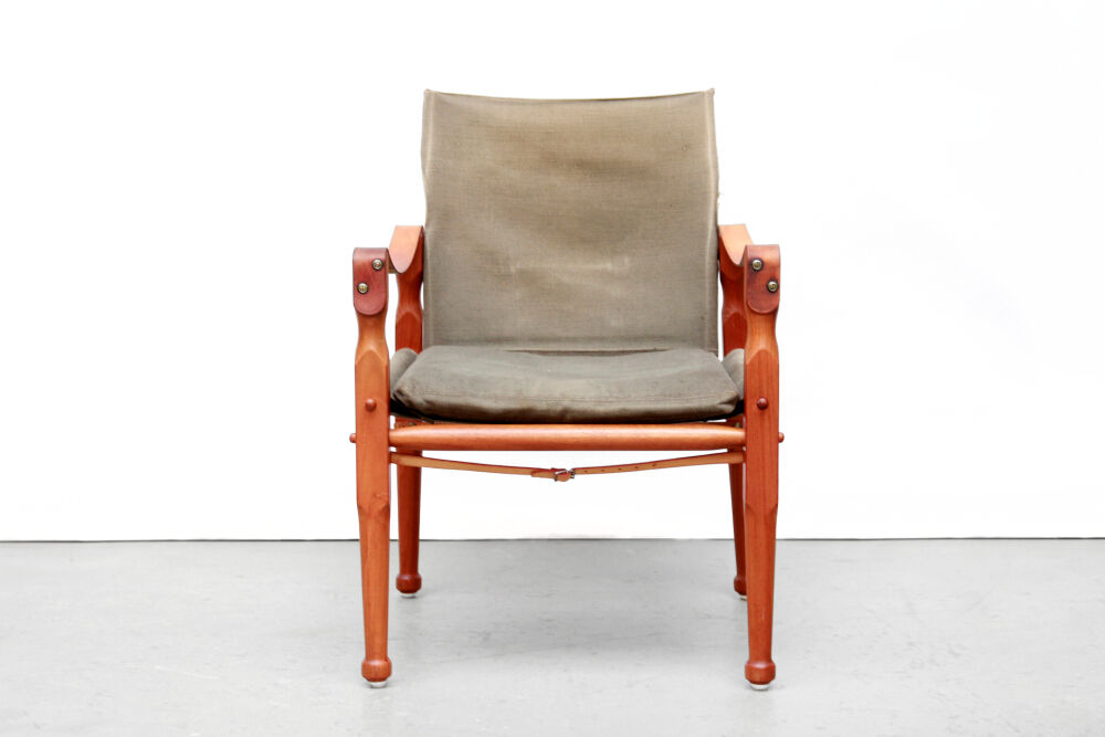 Danish Chair in teak and canvas