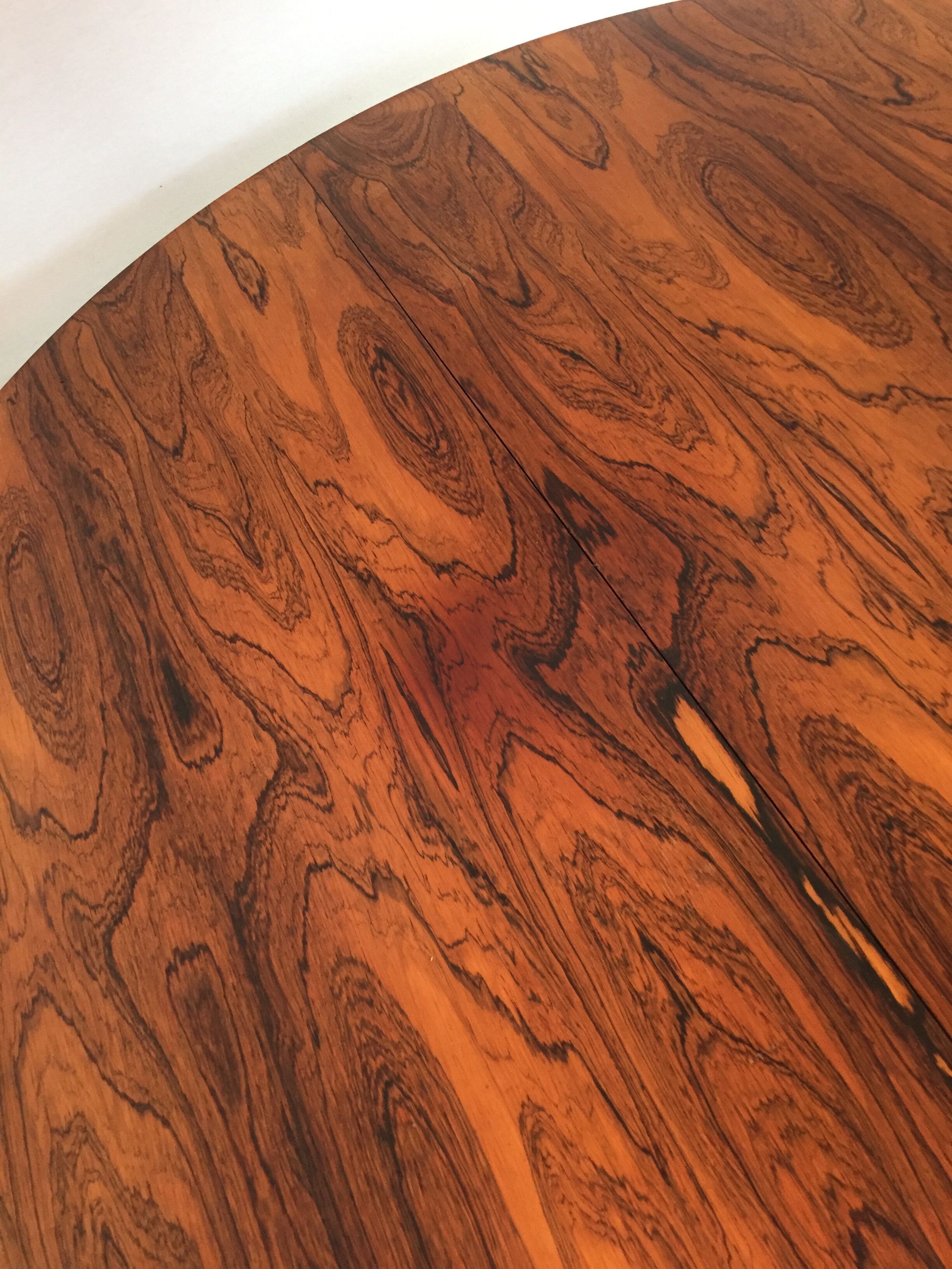 Scandinavian rosewood dining table