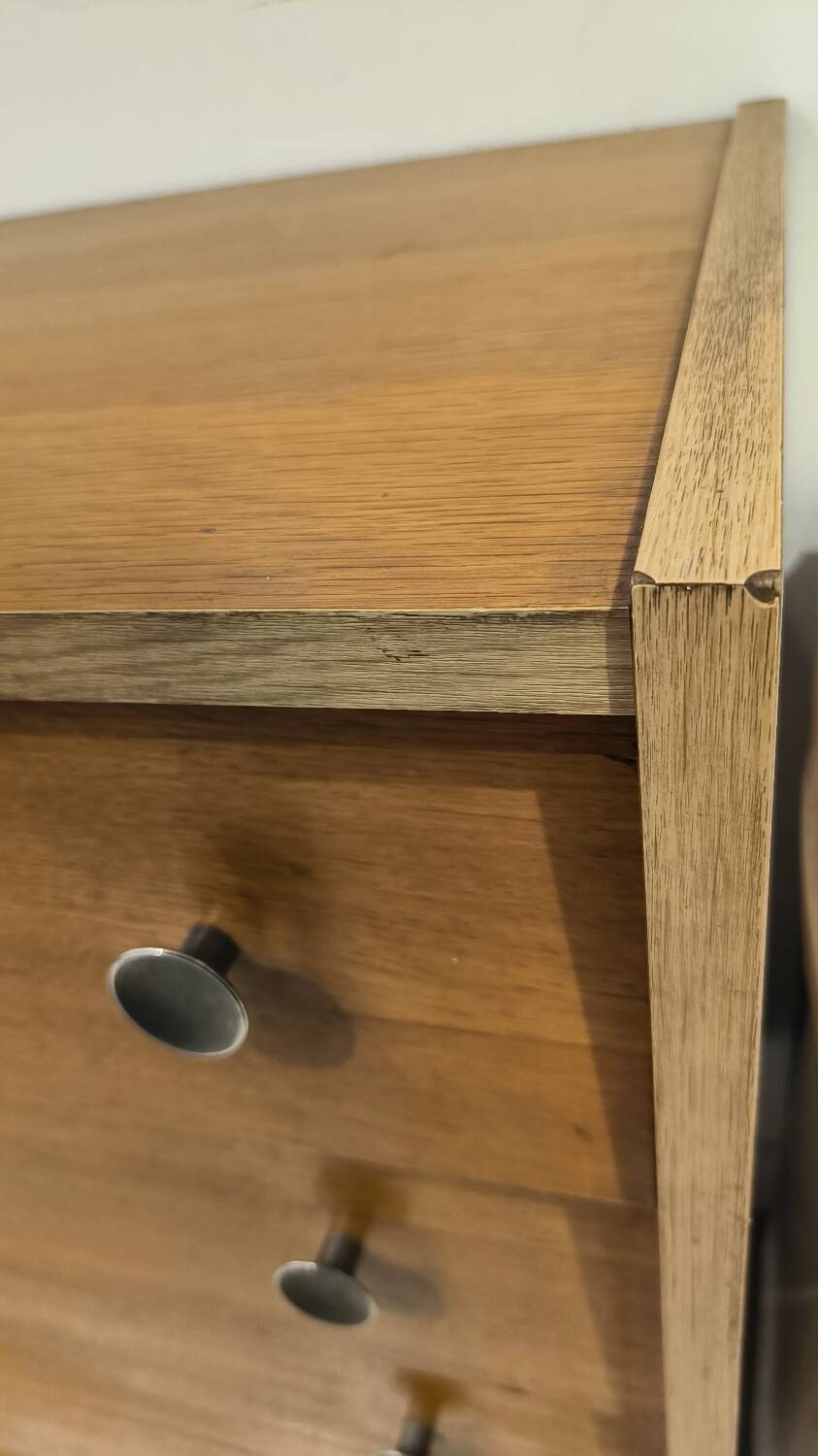 Vintage Scandinavian chest of drawers from the 1960s and 1970s
