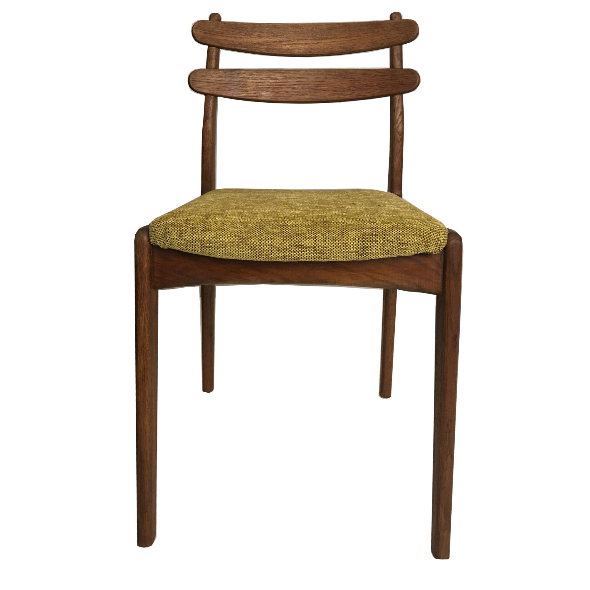 Chaise en chêne massif, danoise, années 60