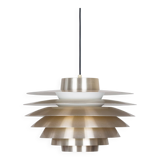Lampe suspendue vintage danoise Verona par Svend Middelboe, Lyfa, 1962