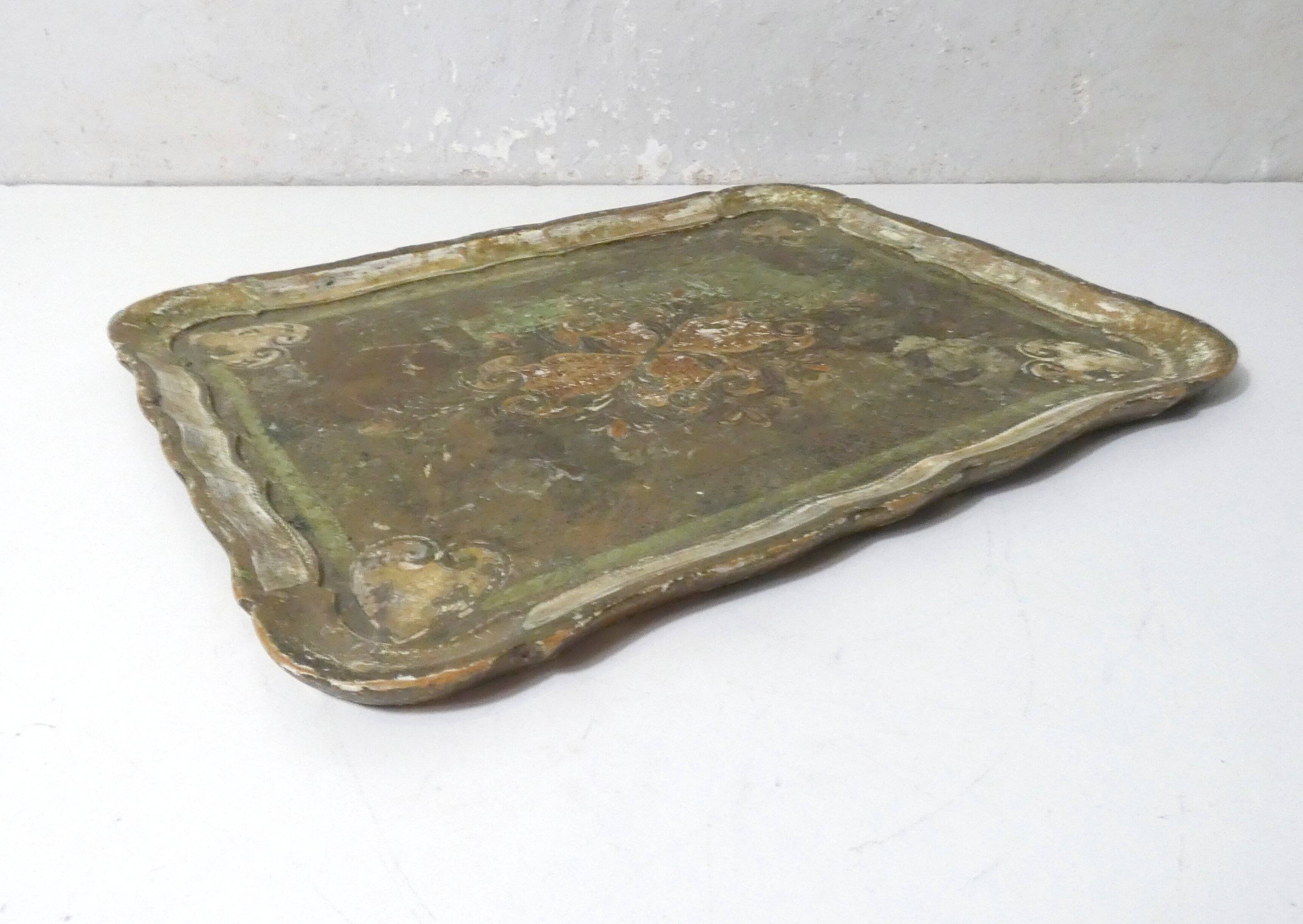 ancient Venetian tray