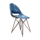 Chaise bleue Miroslav Navràtil pour Vertex 1959