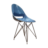 Chaise bleue Miroslav Navràtil pour Vertex 1959