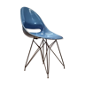 Chaise bleue Miroslav Navràtil pour Vertex 1959