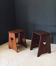 Arts & Crafts Heart Stools, Belgium, 1920s, Set of 2