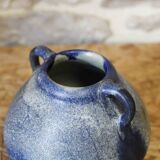 Glazed stoneware vase Léon Pointu