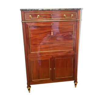 Mahogany secretary from the Louis XVI period