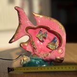 Ceramic fish lamp slip 1950s-60s
