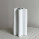 White porcelain vase