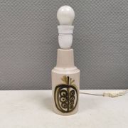 Small stoneware table lamp from Danish brand Okola, 1980s