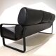 Drabert Lobbytop three-seater leather sofa by Otto Zapf, 1979