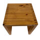 Vintage side table Ate van Apeldoorn, Pine wood 1970s