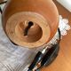 Poirson wooden table lamp base
