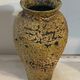 Large textured ceramic vase – 1960s/70s – H 40 cm