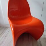 Chaises Panton orange 1974