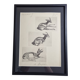 Planche illustrée, Études de Gazelle, Signée André Margat, 1930-1950