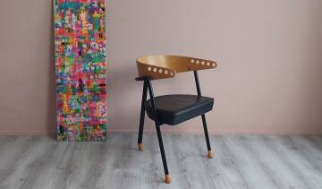 Postmodern arm chair 1980s