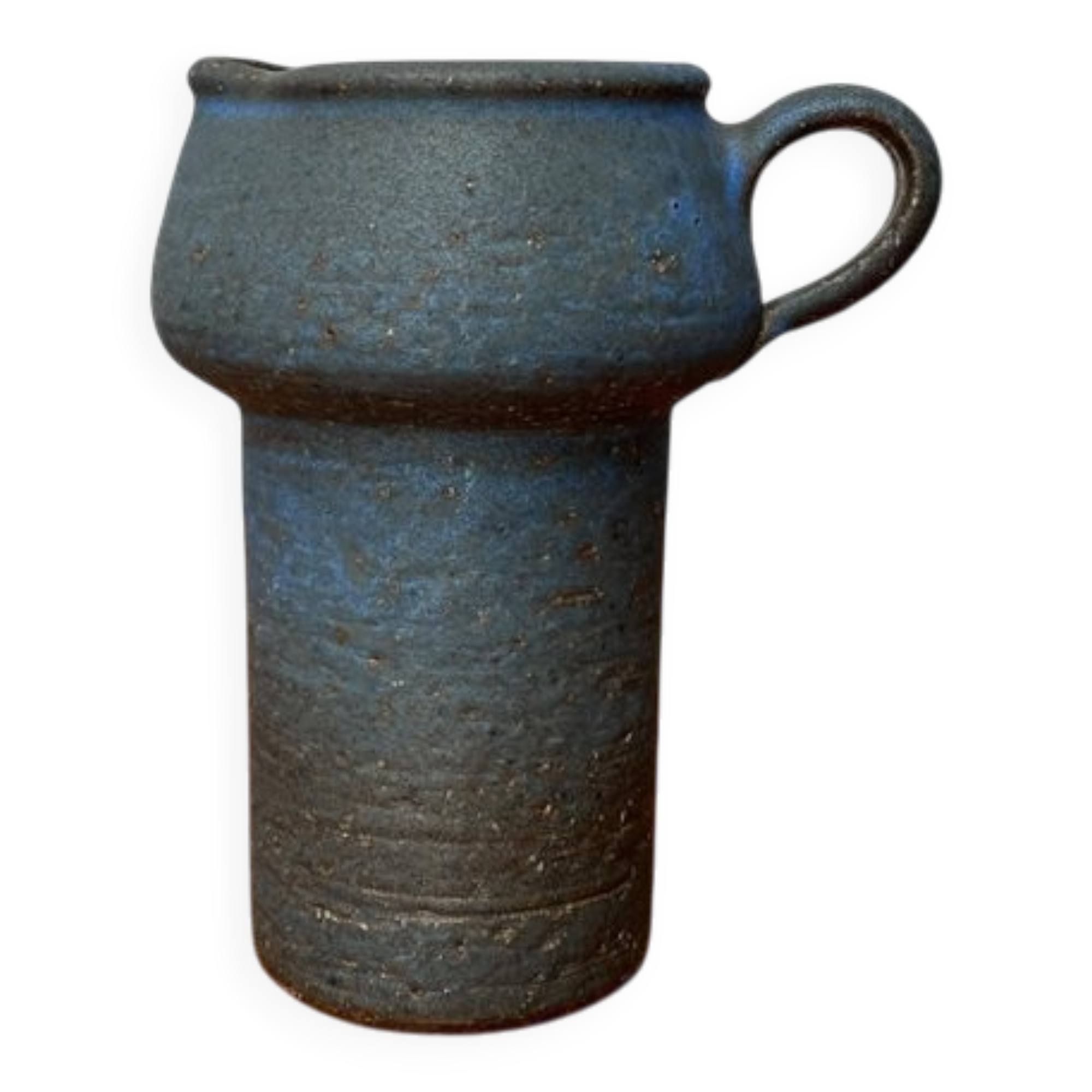 Studio pottery vase by Theodor Bogler for Maria Laach, mid-century German, 1960s.