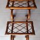 1960s rattan coat rack