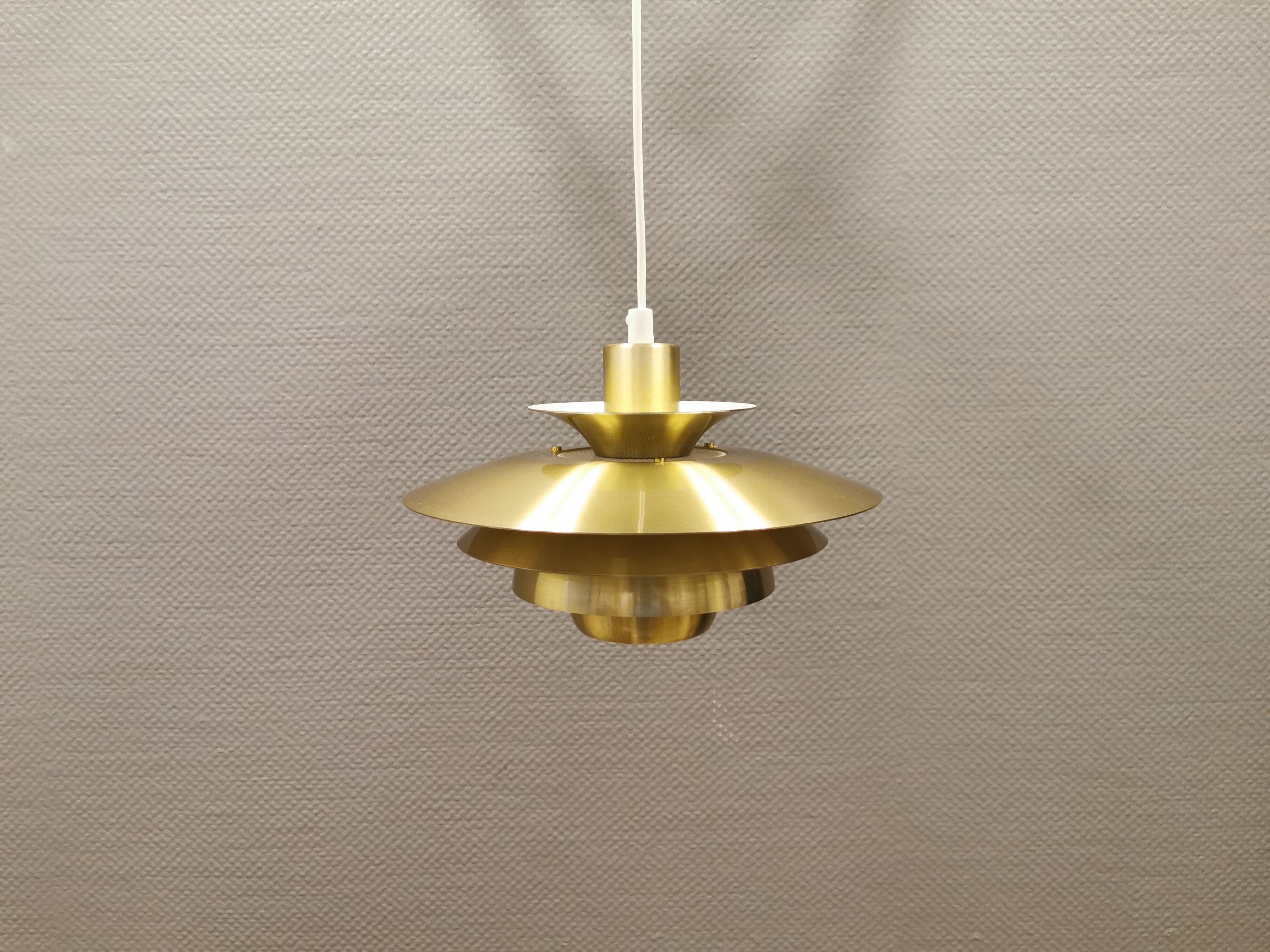 Danish designed ceiling lamp, produced by Jeka (closed in the early 1990s) model Alexia.