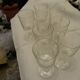 Elegant set of 8 Baccarat wine glasses