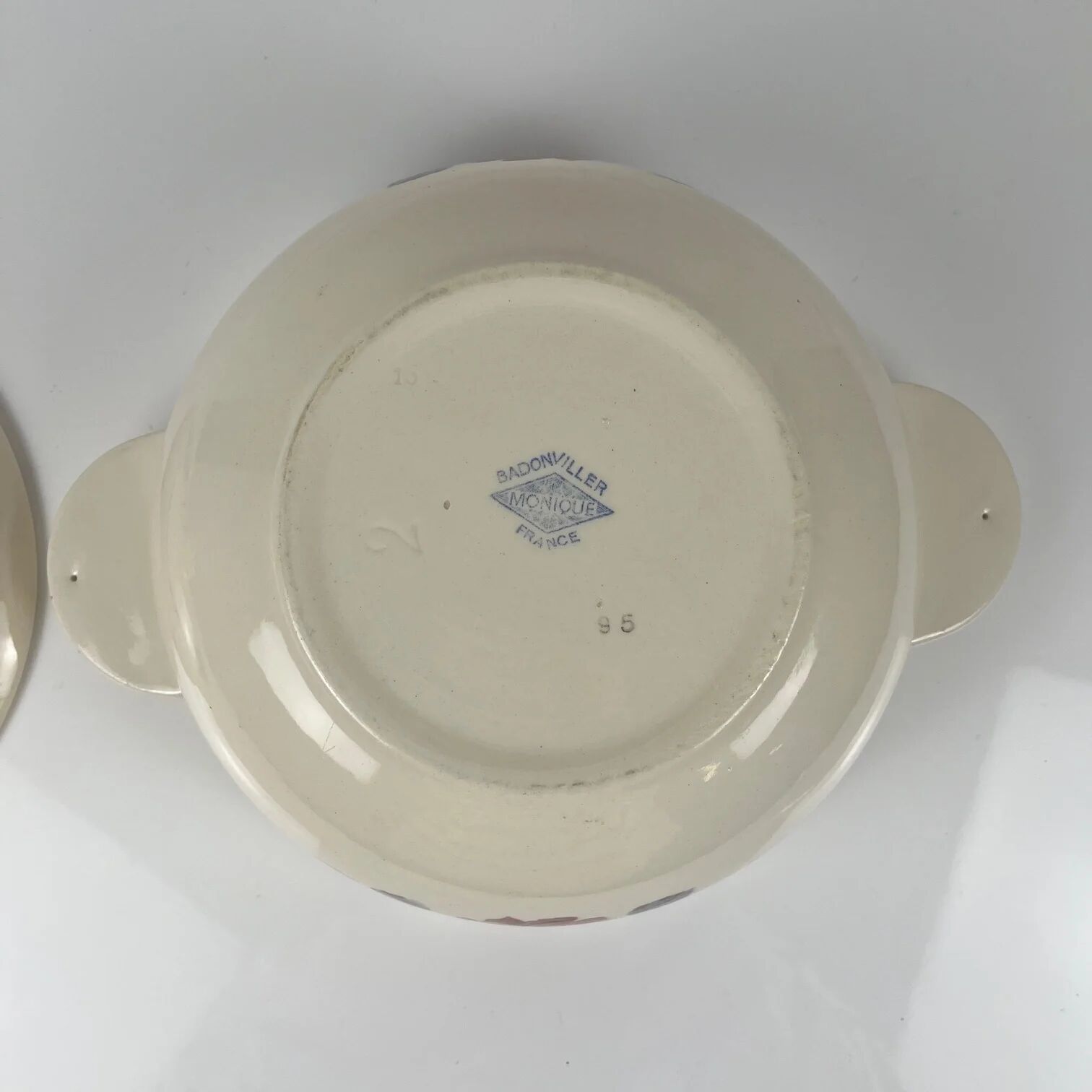 Badonviller soup tureen model "Monique", 20th century