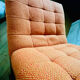 Paire chauffeuses scandinaves vintage