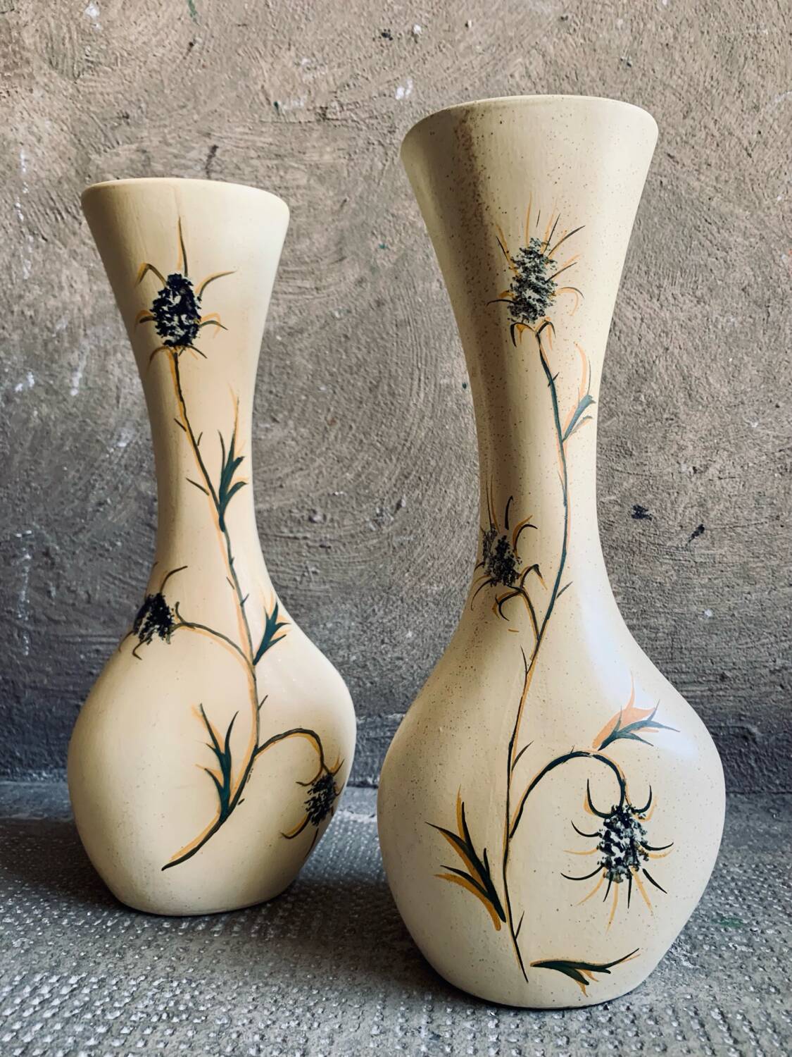 Vases and ceramic bowls, 1960-70