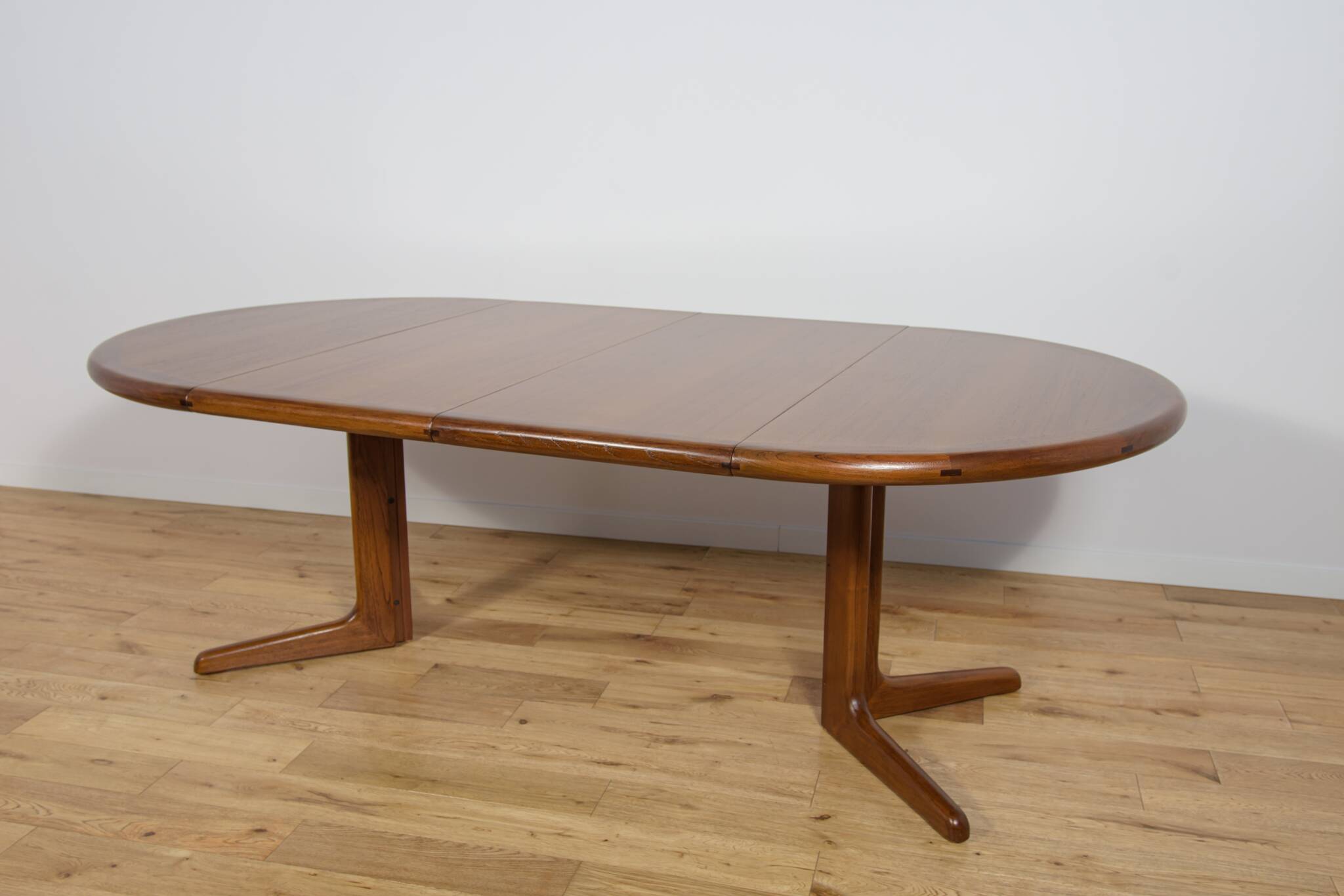 Mid-Century Teak Extendable Dining Table, Denmark, 1960s
