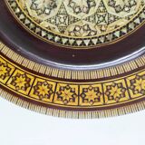 Vide poche en bois marqueterie de nacre