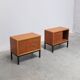 Pair of mid-century side tables in the style of Jos De Mey, 1950s