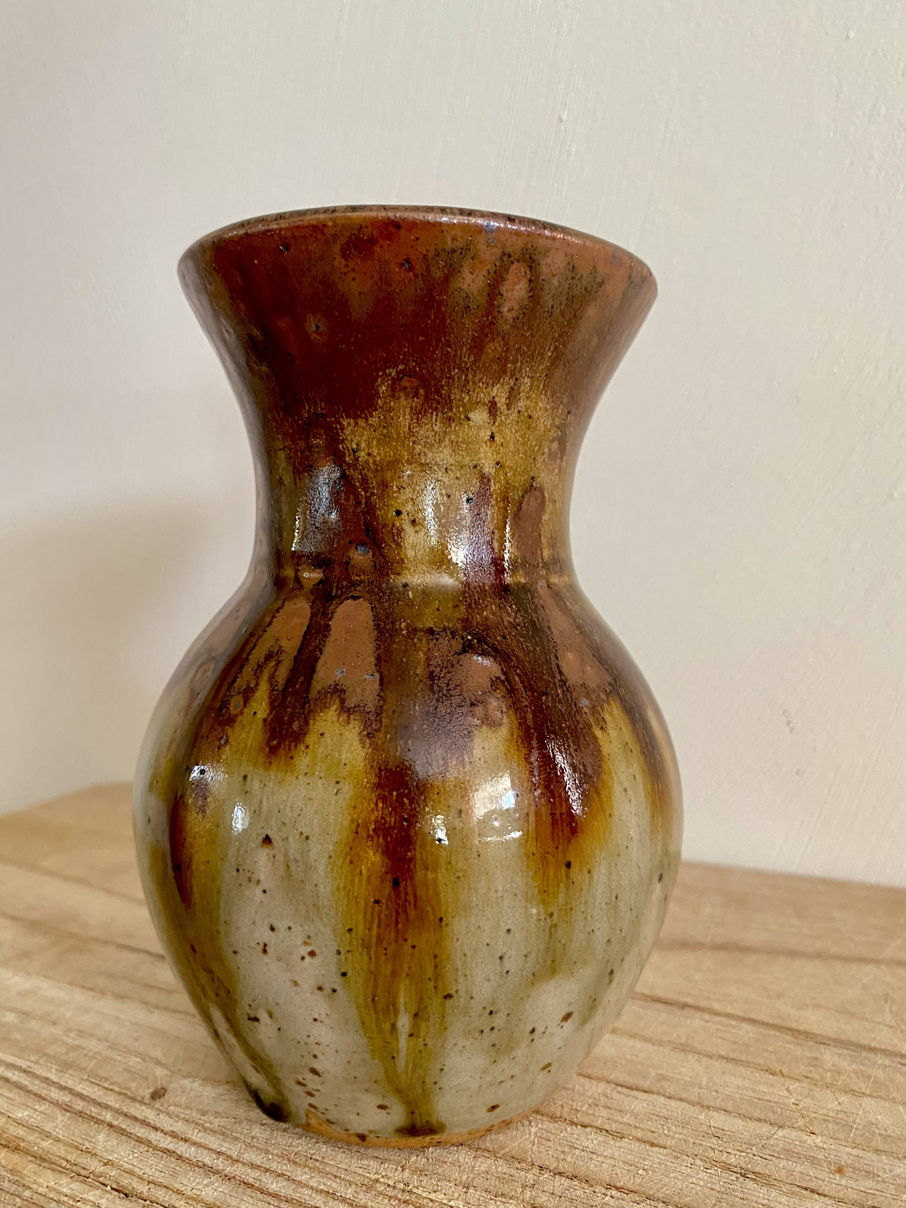 Stoneware vase, Migeon La Borne