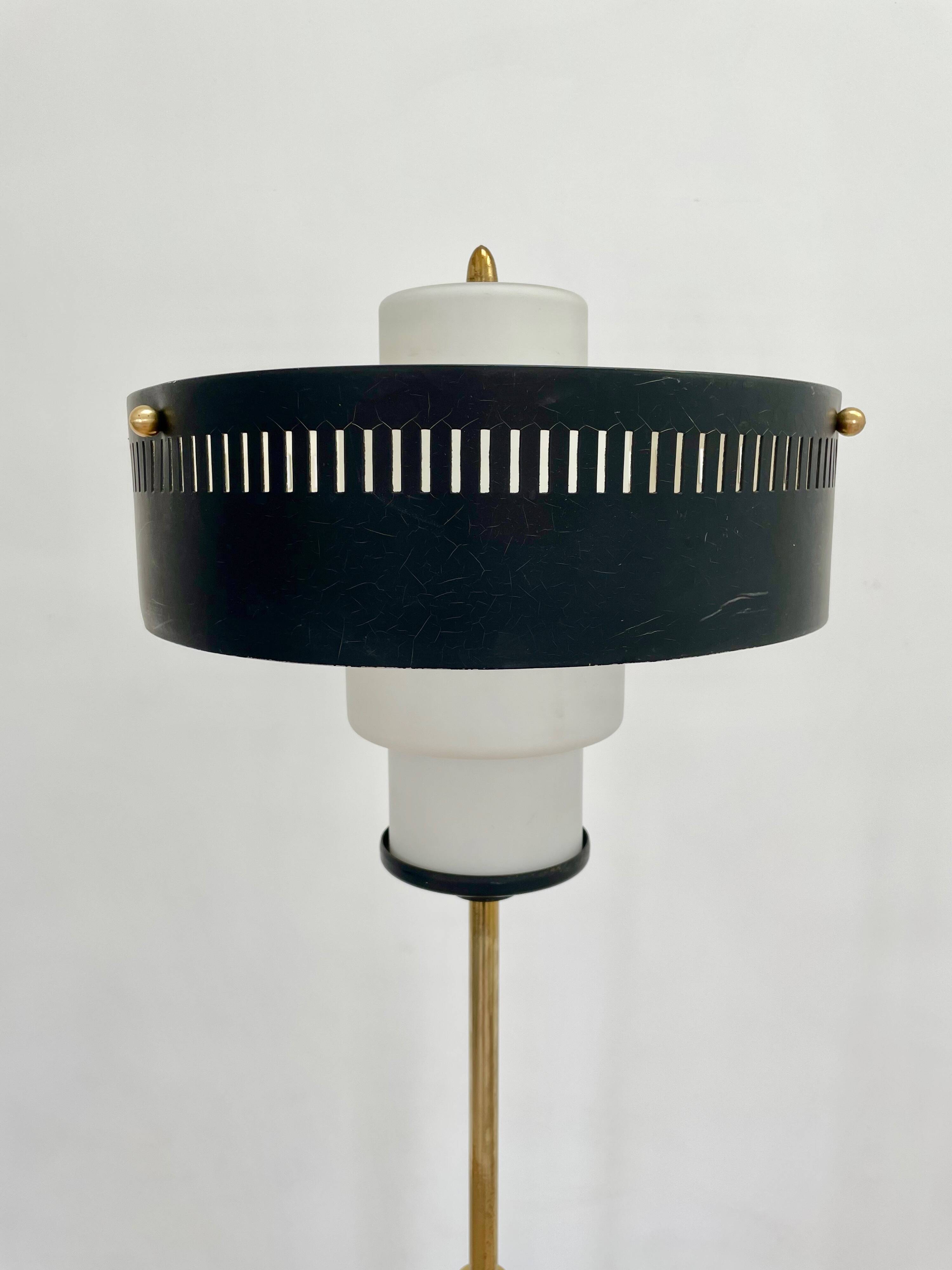Floor lamp by Bruno Gatta for Stilnovo, Italy, 1960s.