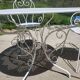 Iron garden furniture