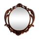 Brass mirror