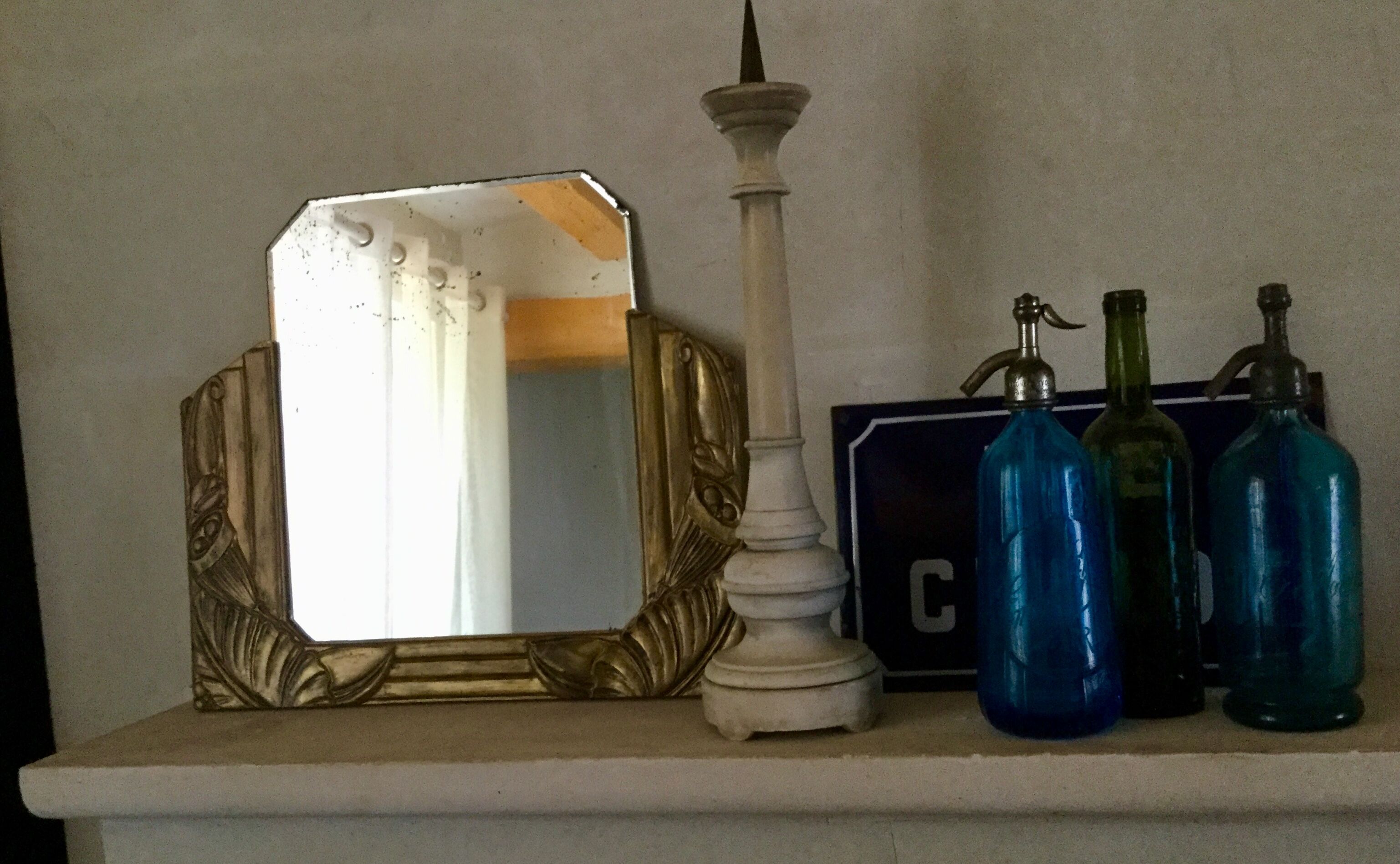 Art deco mirror 30s  47x53cm