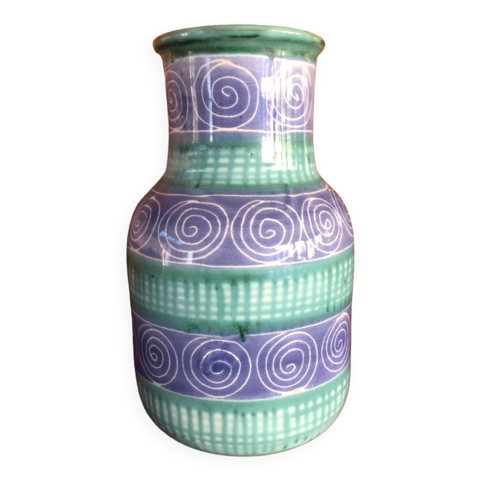Large Robert Picault ceramic vase